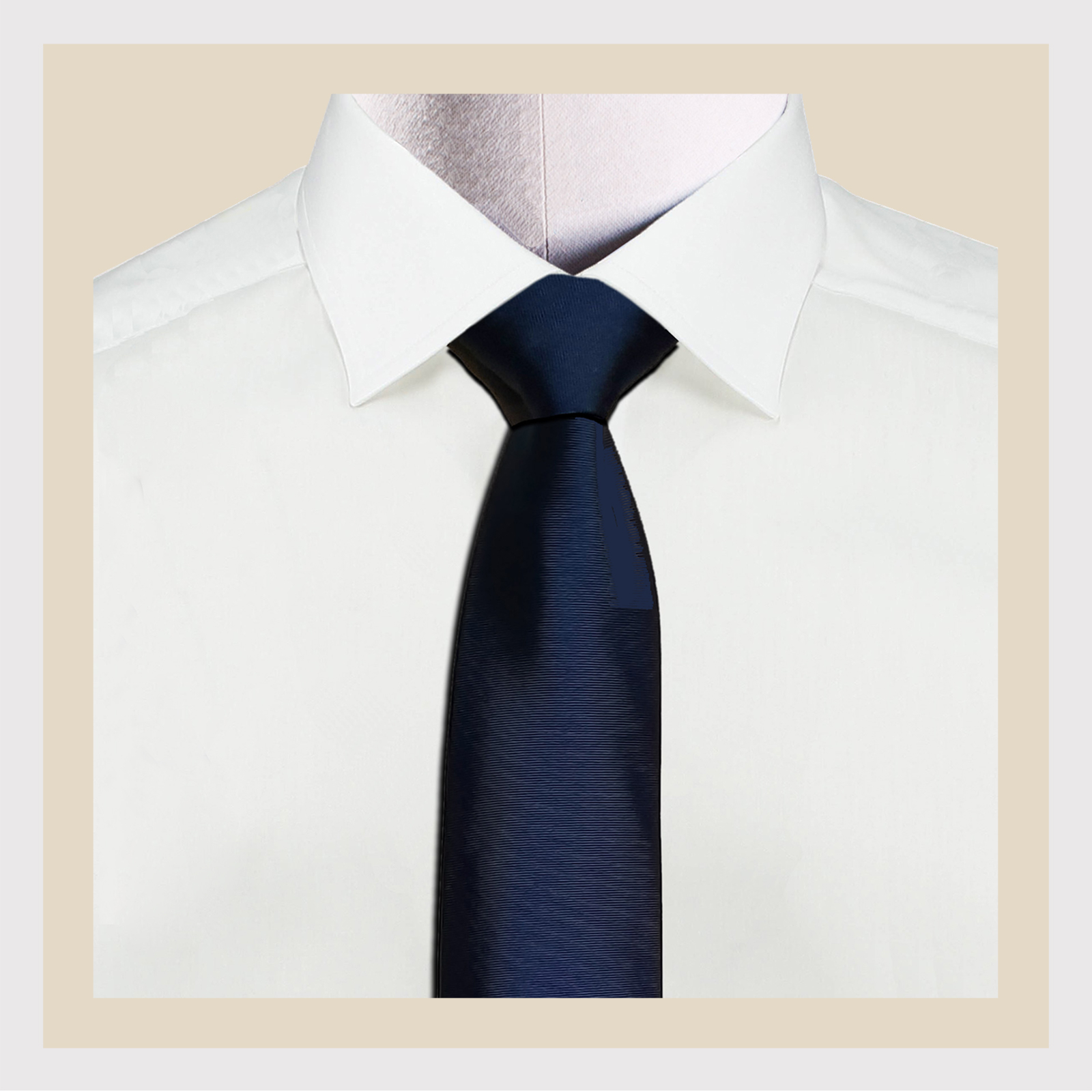 Bestatter Bekleidung | Langbinder Udo | Krawatte Marine Conen®